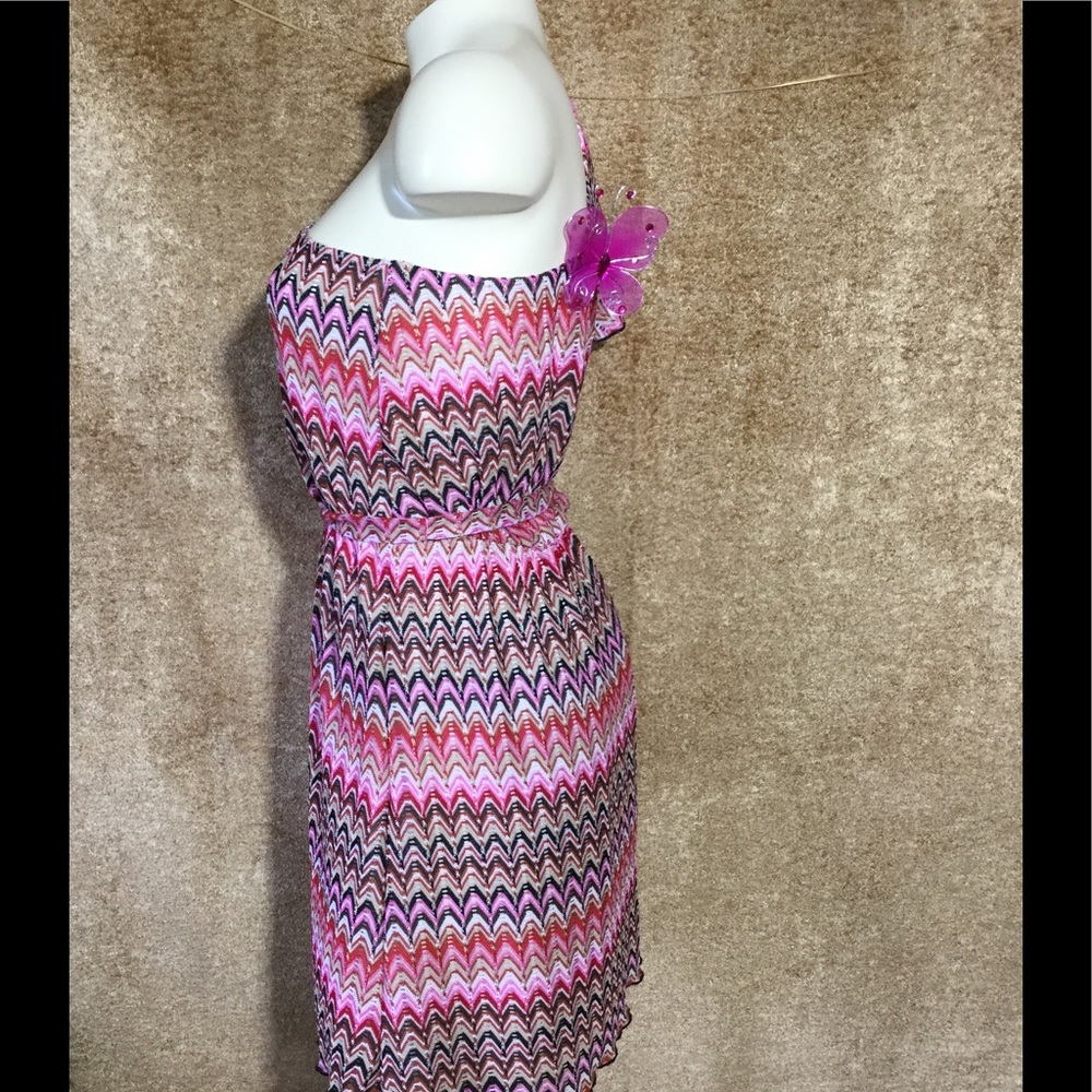 STAR VIXEN One shoulder Multicolored Mini … - Picture 2 of 6